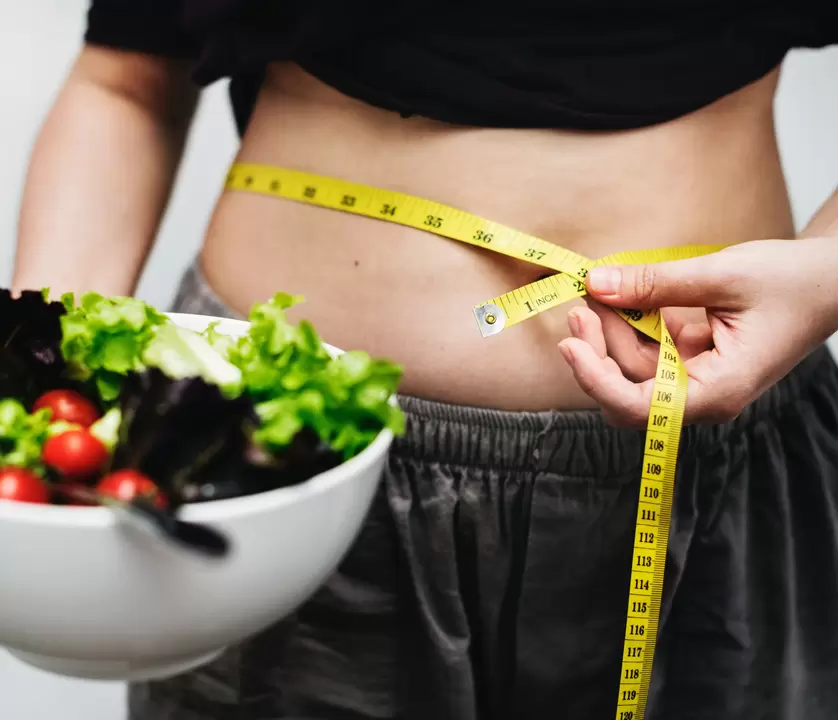 medir la cintura durante la pérdida de peso durante un mes
